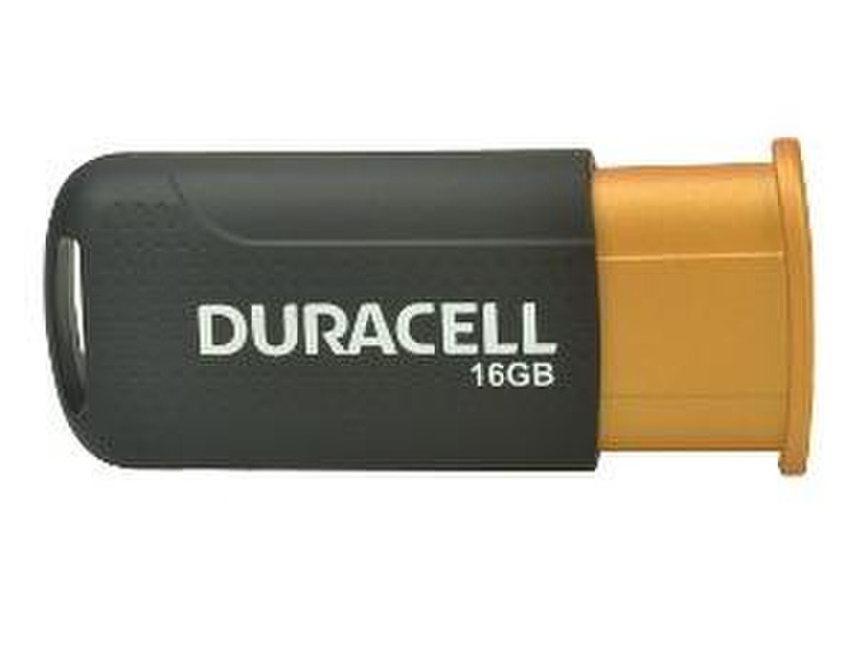 PSA Parts DRUSB16PR 16ГБ USB 3.0 (3.1 Gen 1) Черный, Золотой USB флеш накопитель