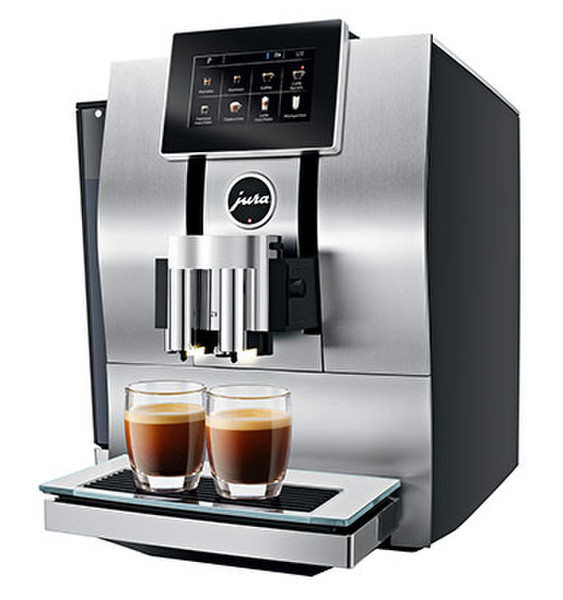 Jura Z8 Combi coffee maker 2.4л Черный, Нержавеющая сталь