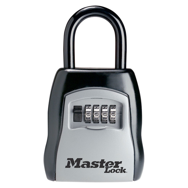 MASTER LOCK 3-1/4in (83mm) Wide Set Your Own Combination Portable Lock Box