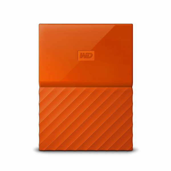 Western Digital My Passport 1000GB Orange external hard drive