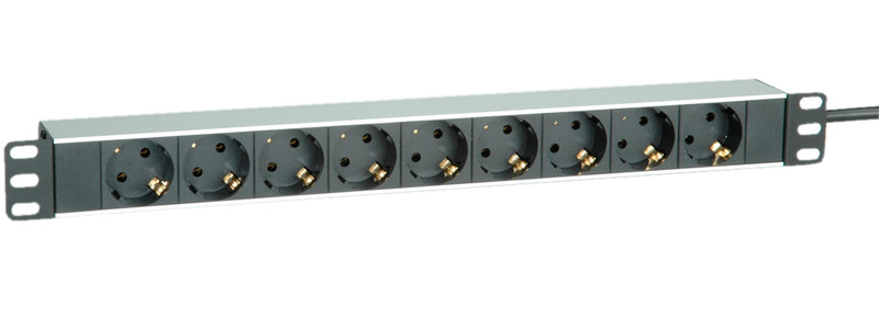 ROLINE 19.07.1620 9AC outlet(s) Black,White power distribution unit (PDU)