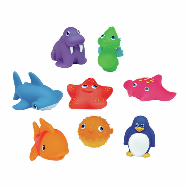 Munchkin Ocean Bath Squirts - 8 Pack Badespielzeug Mehrfarben