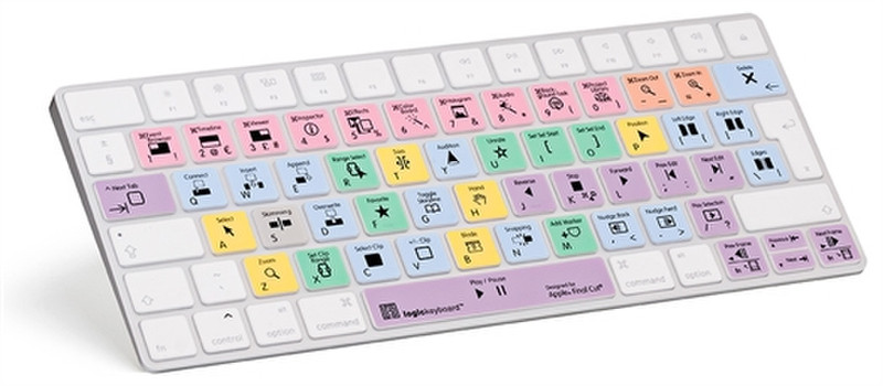 Logickeyboard LS-FCPX10-MAGC-UK Крышка клавиатуры аксессуар для устройств ввода
