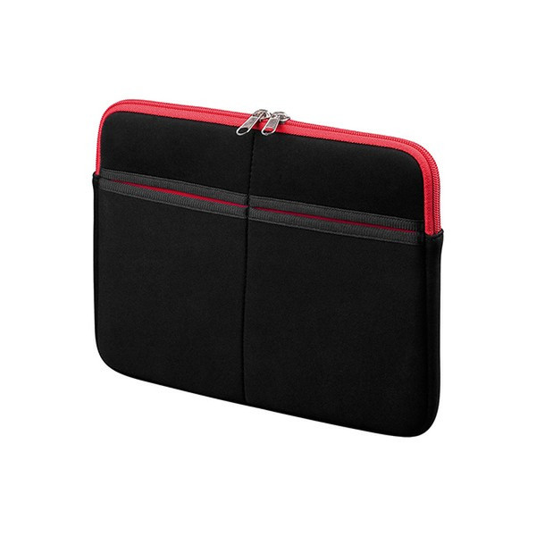 Neklan 1012357 10Zoll Sleeve case Schwarz, Rot Tablet-Schutzhülle
