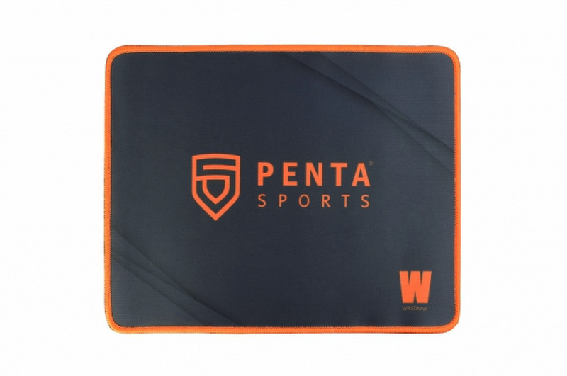 WASDkeys P100 Black,Orange mouse pad