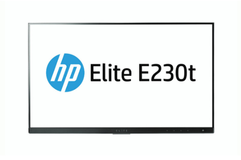 HP EliteDisplay E230t Head Only 23Zoll 1920 x 1080Pixel Multi-touch Tisch Schwarz, Silber Touchscreen-Monitor