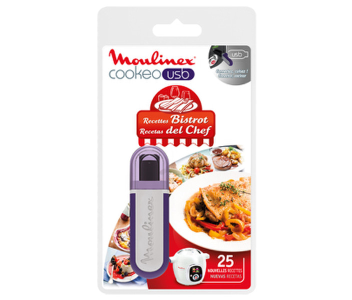Moulinex XA600411 Recipes USB flash drive Zubehör für Multi-Kocher