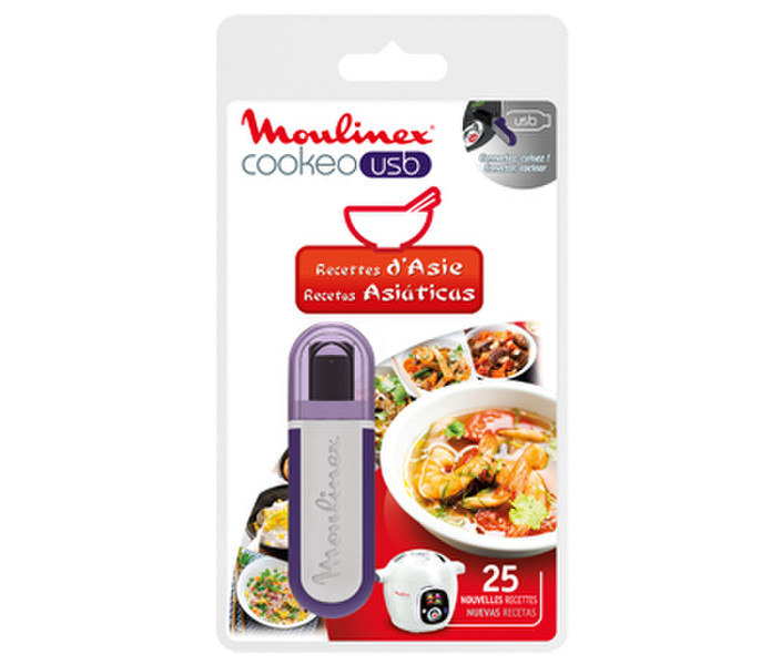 Moulinex XA600311 Recipes USB flash drive multi cooker accessory