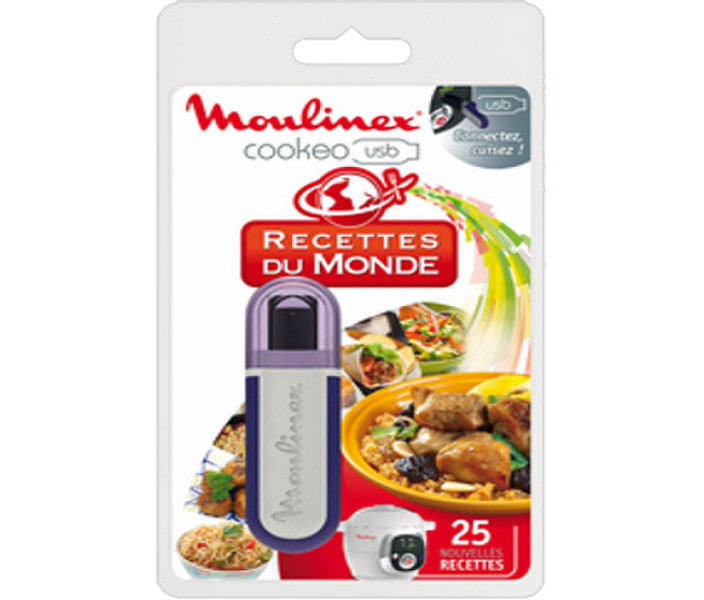 Moulinex XA600111 Recipes USB flash drive multi cooker accessory