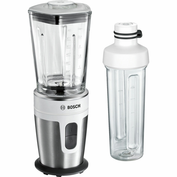 Bosch MMBM7G2M Tabletop blender Black,Stainless steel,White 0.6L 350W blender