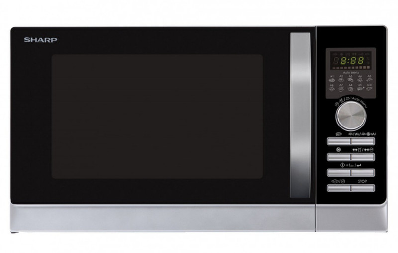 Sharp R843INW Combination microwave Countertop 25L 900W Silver