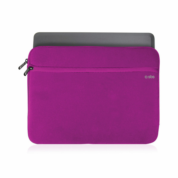 SBS NBSLEAVE15P 15Zoll Sleeve case Pink Notebooktasche