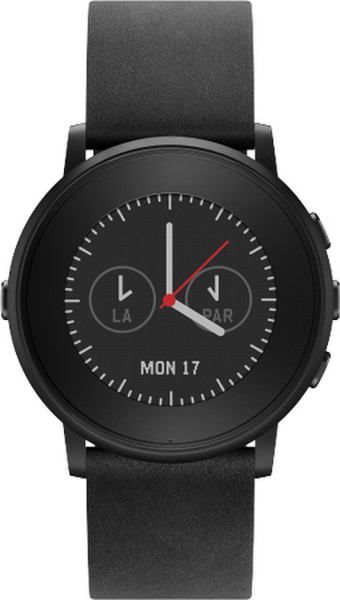 Pebble Time Round 32g Schwarz Smartwatch