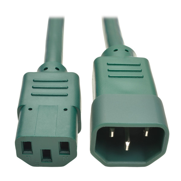 Tripp Lite NGS8C2POE 1.8м Разъем C13 Разъем C14 Зеленый кабель питания