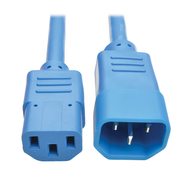 Tripp Lite P004-002-ARD 0.6м Разъем C14 Разъем C13 Синий кабель питания
