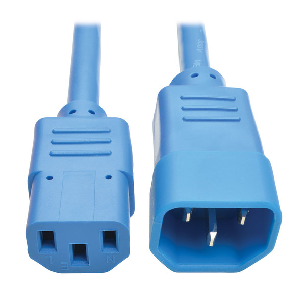 Tripp Lite P004-003-ARD 0.9м Разъем C14 Разъем C13 Синий кабель питания