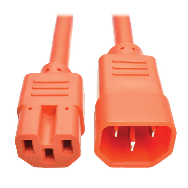 Tripp Lite P005-006-ABL 0.9м Разъем C14 Разъем C15 Оранжевый кабель питания