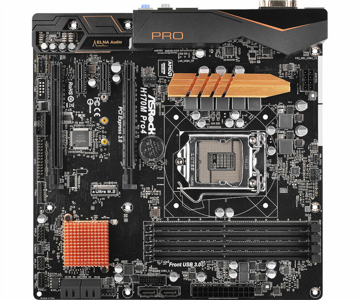 Asrock H170M Pro4 Intel H170 LGA1151 Micro ATX motherboard