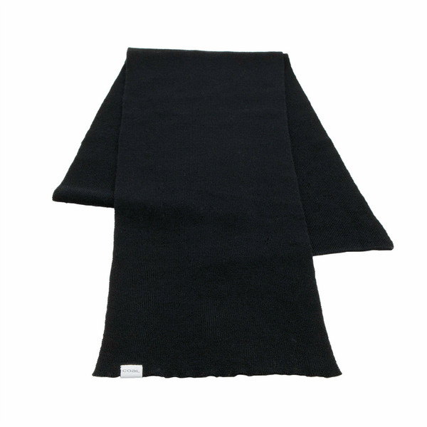 Coal The Jakob Scarf Black Acrylic scarf