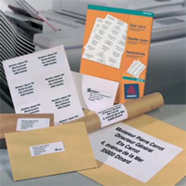 Avery Laser Labels, White 70 x 42mm DPS21 2100ST 2100pc(s) self-adhesive label