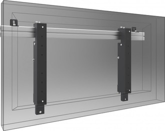 SmartMetals 172.1311 46Zoll Schwarz Flachbildschrim-Wandhalter