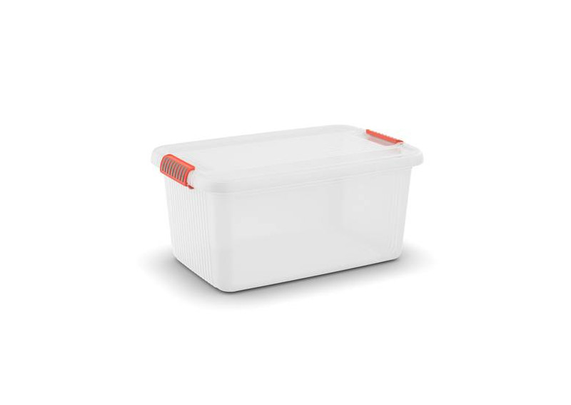 KIS K Latch Box Aufbewahrungsbox Rechteckig Orange,Transparent