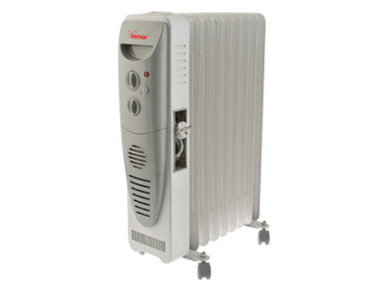 Bimar S759T Для помещений 2400Вт Серый Oil electric space heater электрический обогреватель