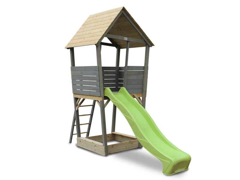 EXIT Aksent Playtower Деревянный детский игровой комплекс