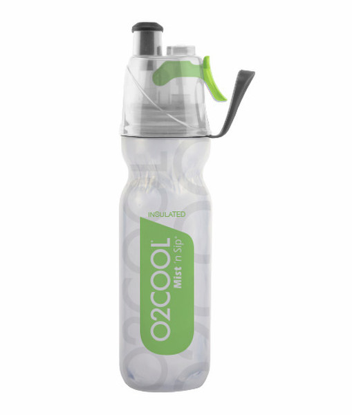 O2COOL HMCDP07 600ml Linear low-density polyethylene (LLDPE) Green drinking bottle