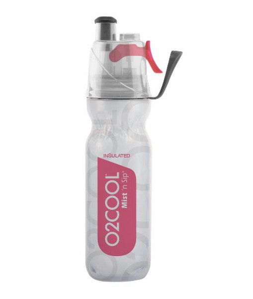 O2COOL HMCDP07 600ml Linear low-density polyethylene (LLDPE) Red drinking bottle