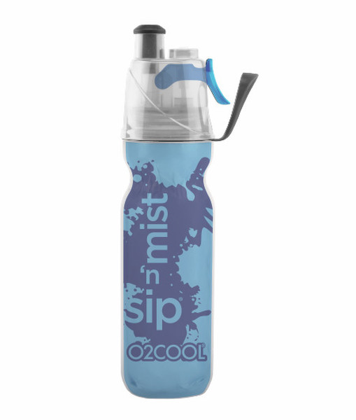O2COOL HMCDP09 600ml Linear low-density polyethylene (LLDPE) Blue drinking bottle