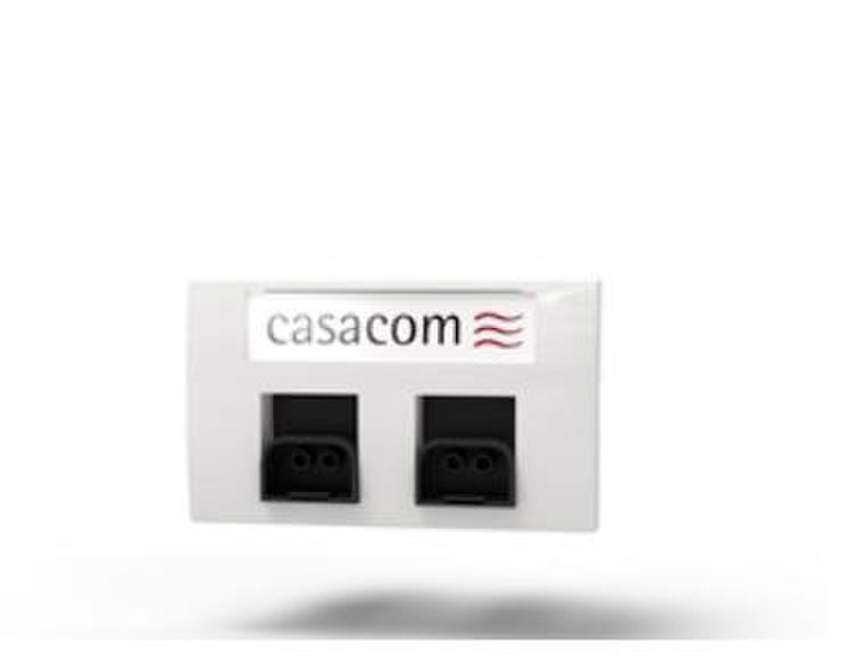 casacom GP2-POF SMI White socket-outlet
