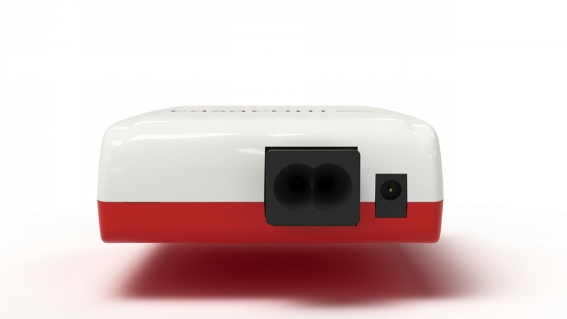 casacom 7640166870463 Gigabit Ethernet (10/100/1000) Красный, Белый сетевой коммутатор