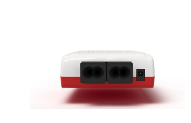 casacom 7640166870456 Gigabit Ethernet (10/100/1000) Красный, Белый сетевой коммутатор