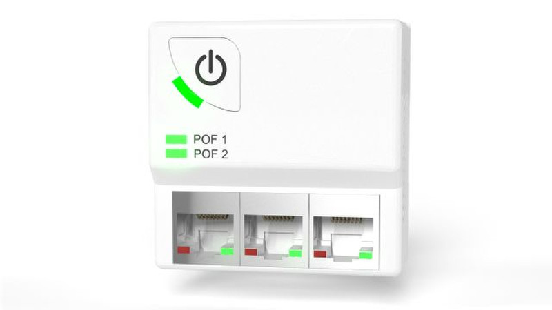 casacom 7640166870562 Gigabit Ethernet (10/100/1000) Energie Über Ethernet (PoE) Unterstützung Weiß Netzwerk-Switch