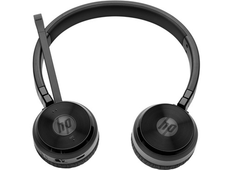 HP UC Wireless Duo Оголовье Стереофонический Bluetooth Черный