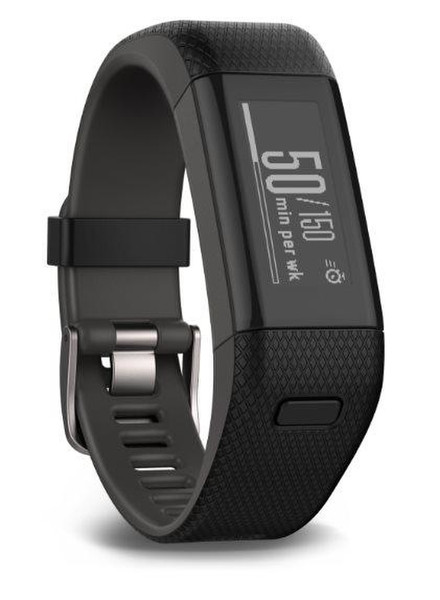 Garmin vivoSmart Wristband activity tracker 1.1" LCD Wired/Wireless Black