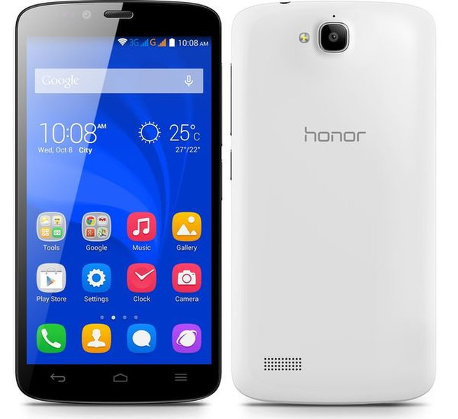 Honor 3C Lite Dual SIM 16GB White smartphone