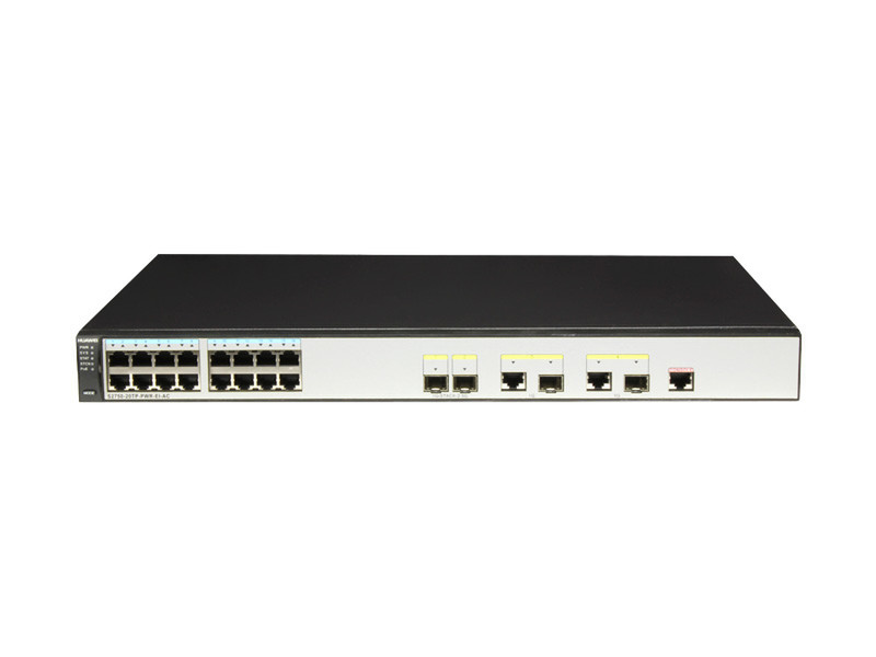 Huawei S2750-20TP-PWR-EI-AC Managed L2/L3 Fast Ethernet (10/100) Power over Ethernet (PoE) 1U Grey network switch