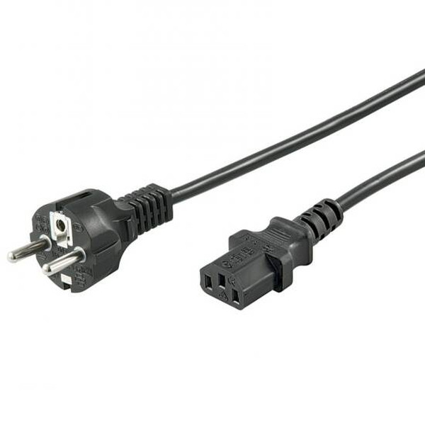 Link Accessori E10274 3m Power plug type E C13 coupler Black power cable