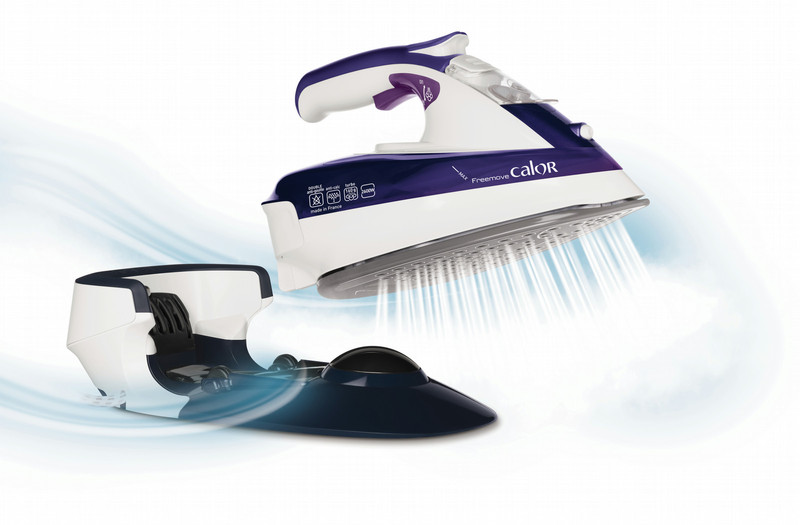 Calor Freemove Dry & Steam iron Durilium soleplate 2600W Black,Violet,White