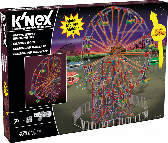 K’NEX Ferris Wheel Vehicle erector set 7year(s) 475pc(s)