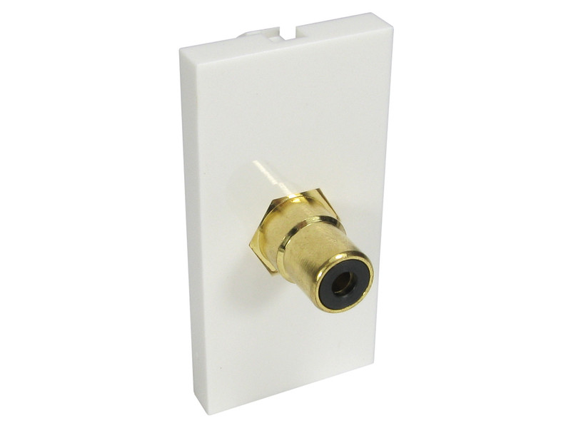 Cables Direct V-MOD1RCABK RCA White socket-outlet