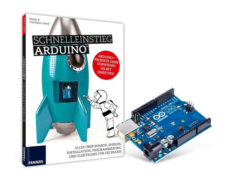 Franzis Verlag Schnelleinstieg Arduino & Arduino UNO-Platine