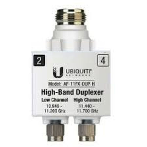 Ubiquiti Networks AF-11FX-DUP-H 1pc(s) Silver,White fiber optic adapter