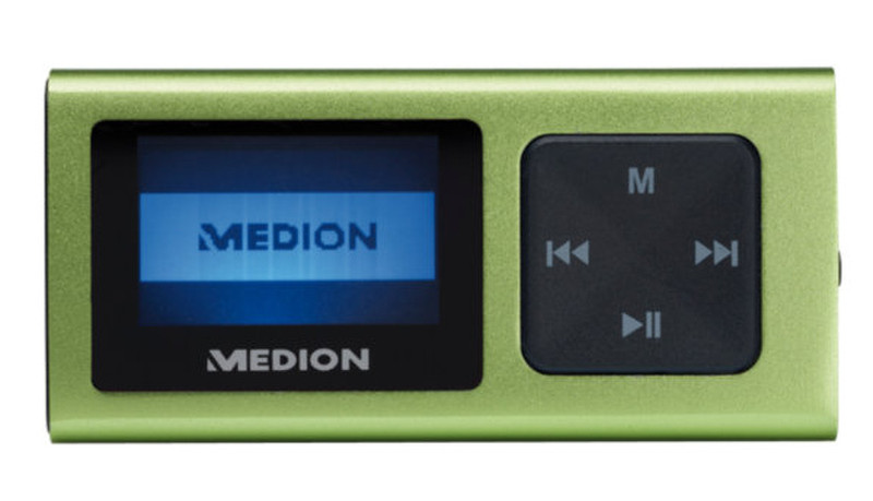 Medion E60065 MP3 8GB Schwarz, Grün