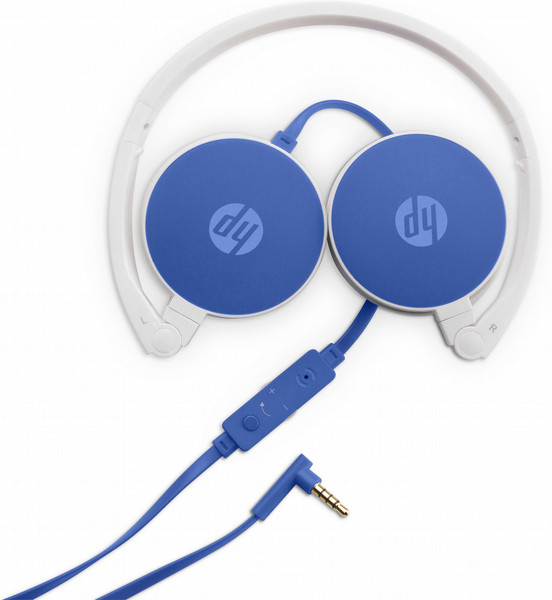 HP 2800 Stereo DF-Kopfhörer, blau