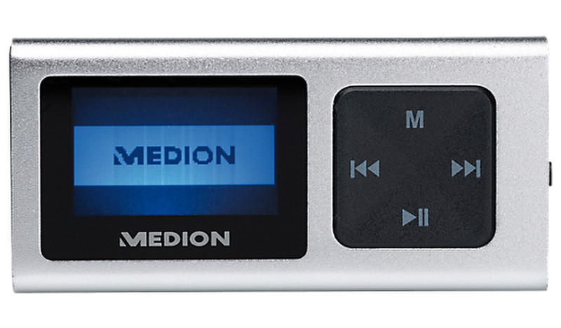 Medion E60065 MP3 8GB Schwarz, Silber