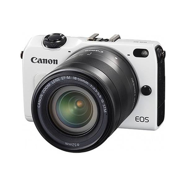 Canon EOS M2 18МП CMOS 5184 x 3456пикселей Белый