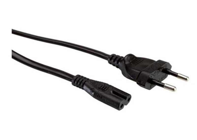 Nilox NX090401105 3m CEI 23-16 C7 coupler Black power cable